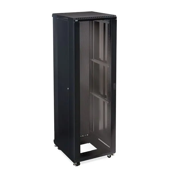 Kendall Neon Howard 42U LINIER, Server Cabinet, Glass/Vented Doors, 24" Depth, 3100-3-024-42 Kendall Howard
