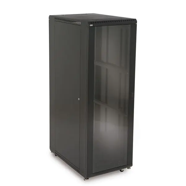Kendall Robust Howard 37U LINIER, Server Cabinet, Glass/Vented Doors, 36" Depth, 3100-3-001-37 Kendall Howard