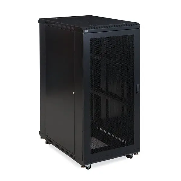 Kendall Serrated Howard 27U LINIER, Server Cabinet, Vented/Vented Doors, 36" Depth, 3107-3-001-27 Kendall Howard