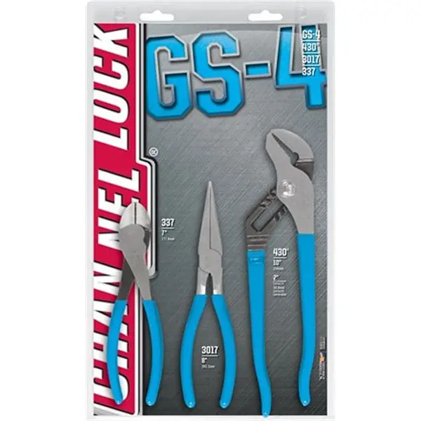 Channellock 3-Pc Gift Set: 430, 3017, 337, GS-4