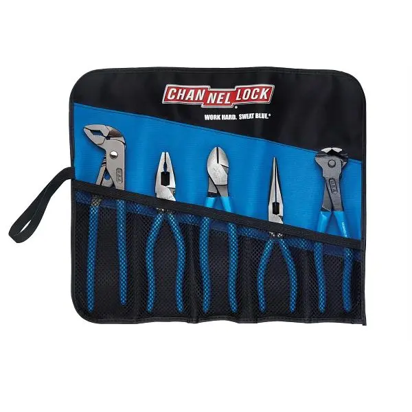 Channellock 5-Pc Professional Tool Set, TOOLROLL-5