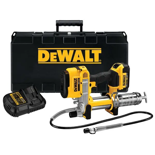 DeWalt 20V Max Lithium Ion Grease Gun Kit, DCGG571M1