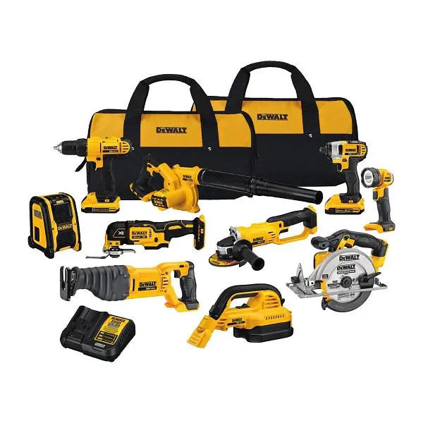 DeWalt 20V Max 10 Tool Combo Kit, DCK1020D2