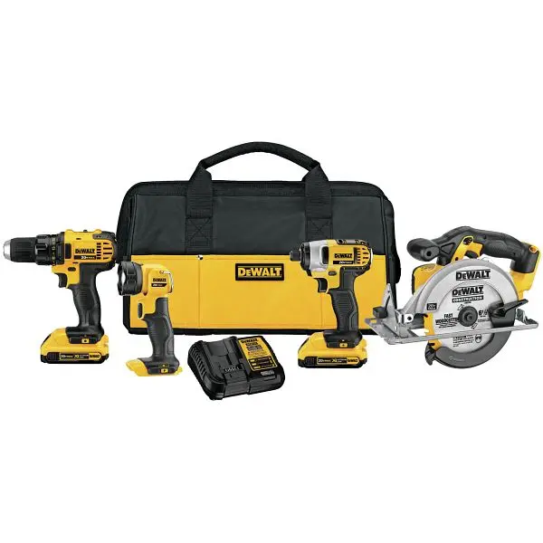 DeWalt Space-saving 4-Tool Combo Kit Saws, DCK421D2