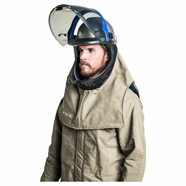 OEL 40 Cal Hood Kit Lift - Front - Clear Luxury, Color: Green, Addons: Articulating light, AFW40LF-L-NF