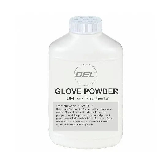 OEL 4 oz Talc Powder Squeeze Bottle, AFW-TC-4
