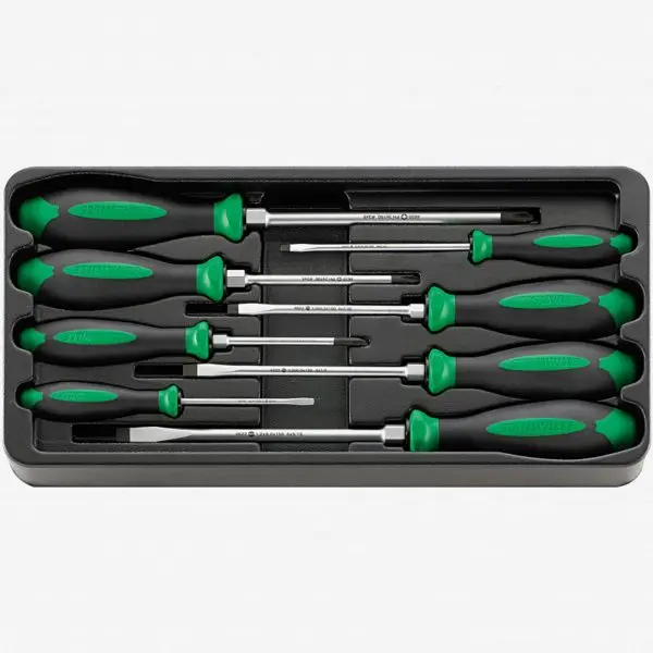 Stahlwille ES 4620/4622/4632/8 DRALL+ Set Drywall Ratcheting Screwdrivers, 8 Pieces, ST96838238