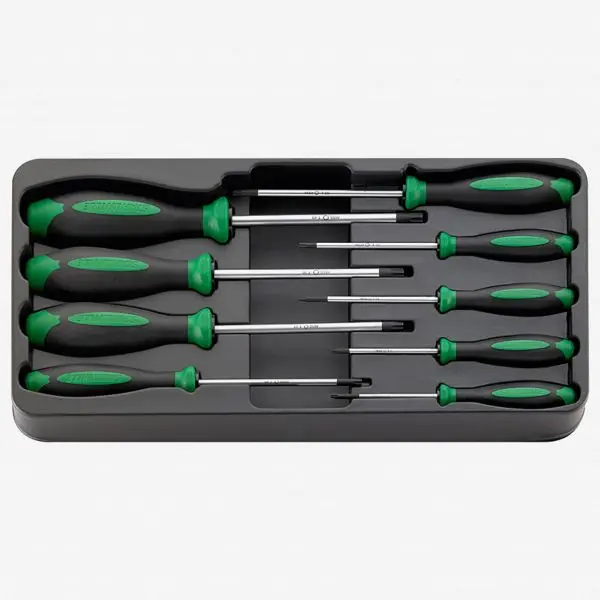 Stahlwille Custom ES 4650/9 DRALL+ Set Cap Screwdrivers, 9 Pieces, ST96838217