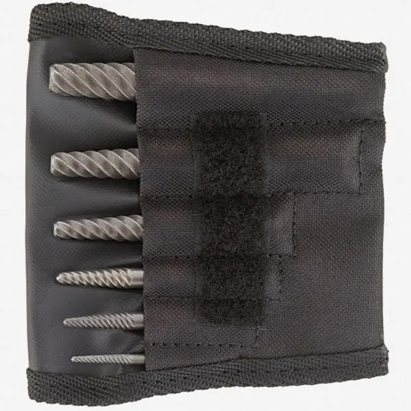 Stahlwille Diamond-Pattern 900/6T Screw Extractor set, textile bag, ST96710101