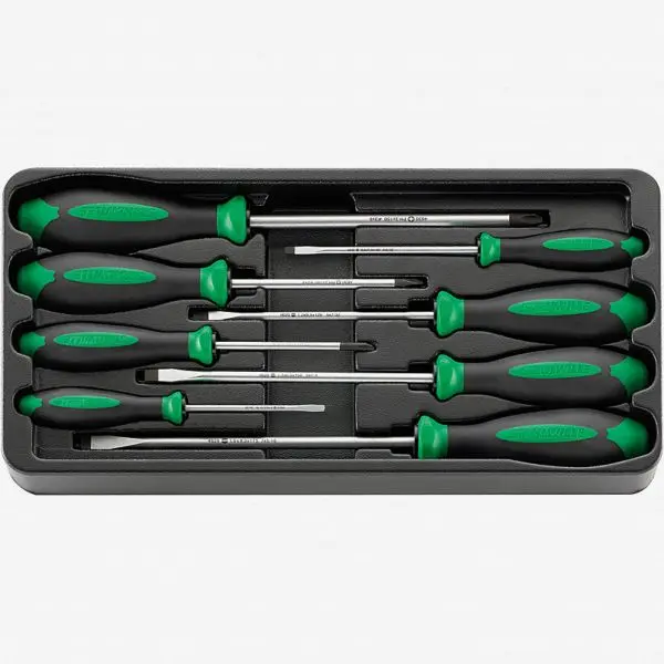 Stahlwille Efficient ES 4620/4630/8 DRALL+ Set Threaded Fastenerdrivers, 8 Pieces, ST96838237