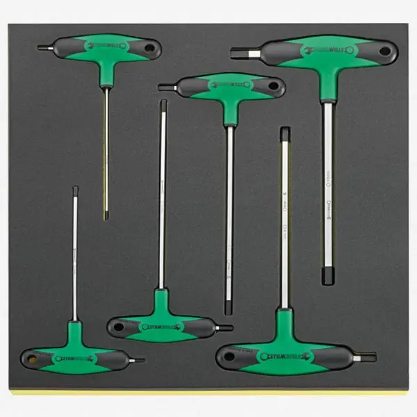 Stahlwille Low-VOC TCS 10768-2K/6 Offset screwdrivers TCS inlay, ST96838753