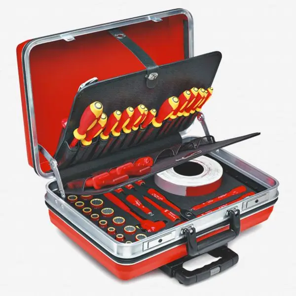 Stahlwille No-Tool 13300 48 Piece VDE Tool Set Case, ST96838193