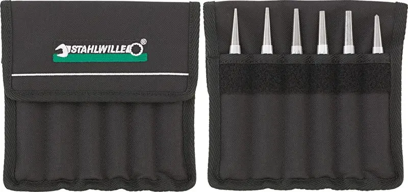 Stahlwille Set drift-pins, centre punches, ST96700600