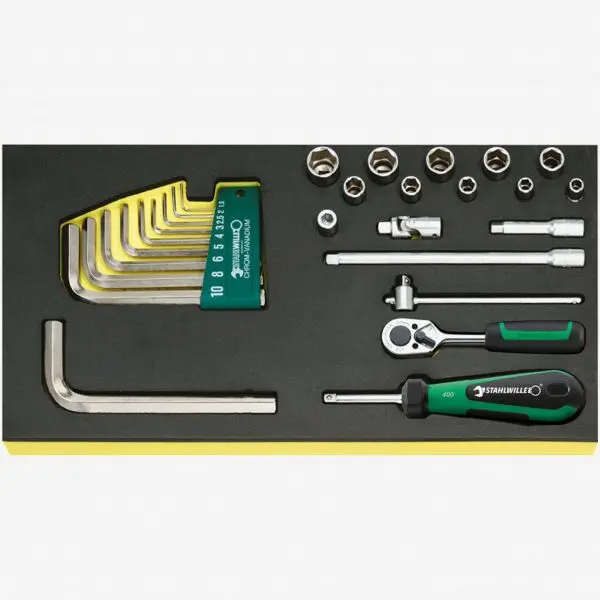 Stahlwille TCS 1/4 + 10760CV 1/4" tools TCS inlay, ST96838176