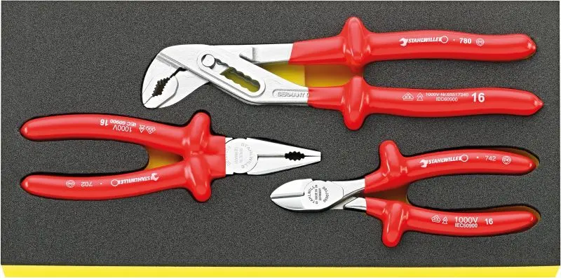 Stahlwille TCS 6501/6551/6600 VDE Set pliers TCS inlay, ST96830039