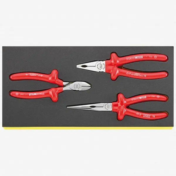 Stahlwille TCS 6501-6600/3 Set pliers TCS inlay, ST96838770