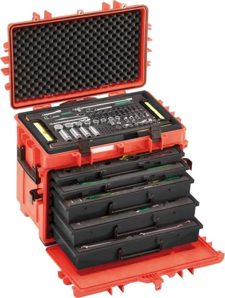 Stahlwille Tool trolley tcs-inlay and hand tools, 13214A WT/LR, ST98814905