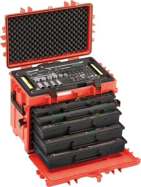 Stahlwille Tool trolley tcs-inlay and hand tools, 13214 WT/LR, ST98814900