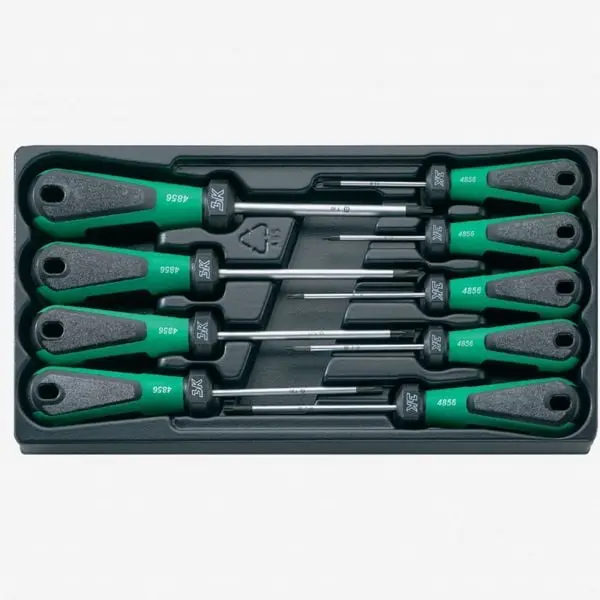 Stahlwille Unique 4899 3K DRALL 9 Piece Security Torx Screwdriver Set, ST96489910