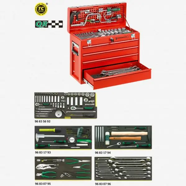 Stahlwille Wear-Resistant 13214a Line maintenance set tool box No 13216/4, ST98814801