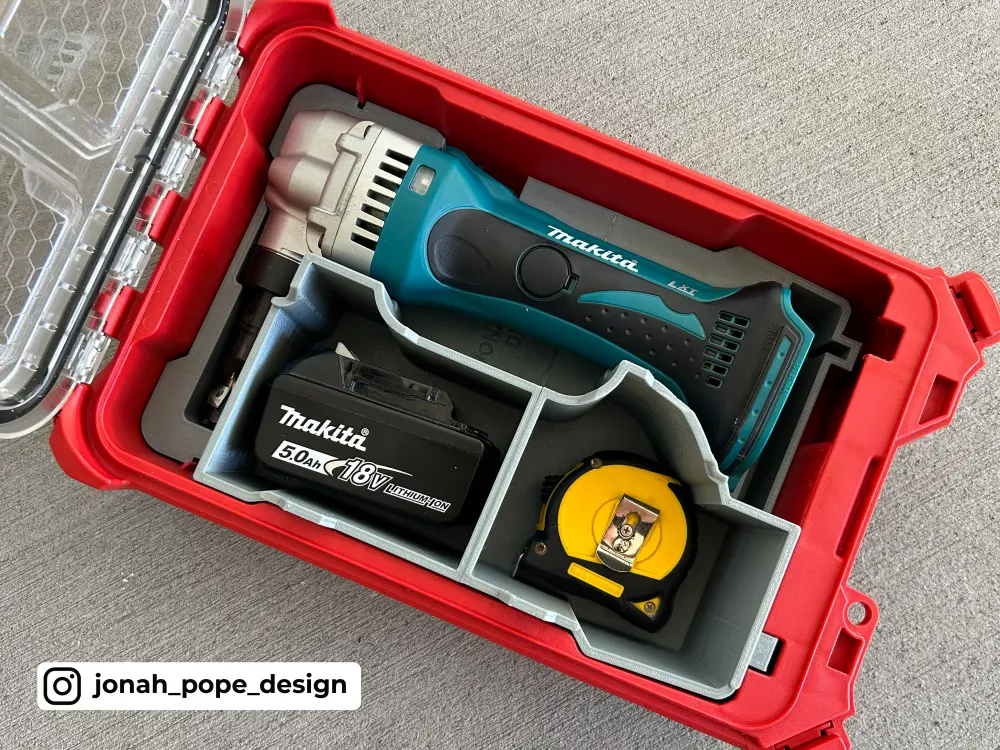 Heavy Duty Packout Insert Makita Nibbler - Jonah Pope Design (JP-)