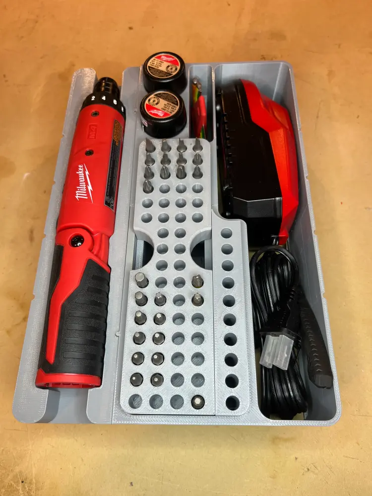 Packout Insert M4 Screwdriver (M4SD) Garage Storage