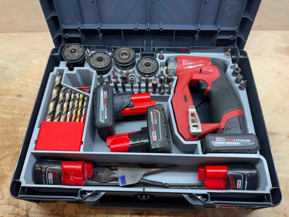 Portable Modular Systainer Insert M12 Installation Driver (SYS-MIDUSA)