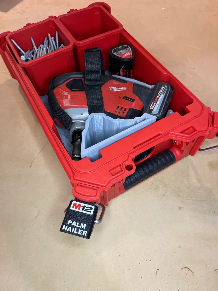 Drawer Divider Packout Insert M12 Palm Nailer (MPN)
