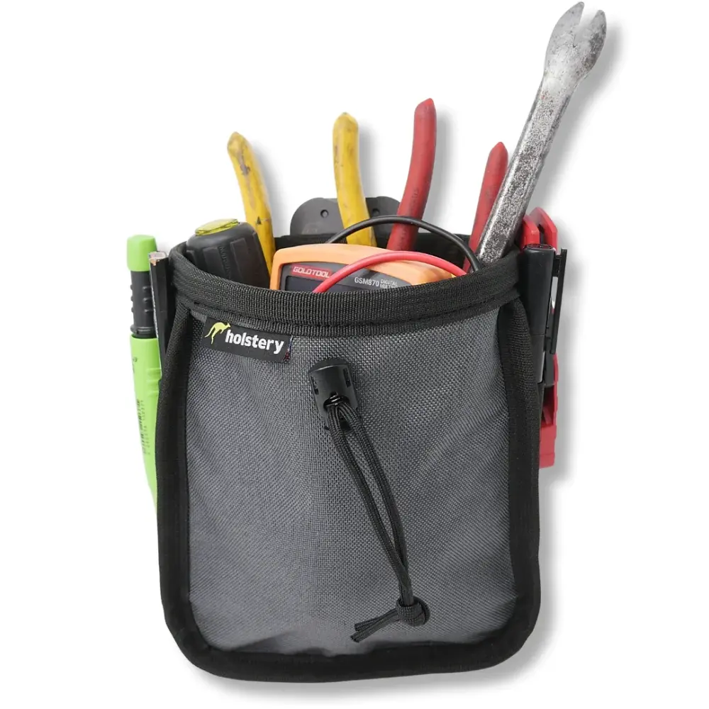 Holstery Roomy Joey Pouch - Clip-on Tool and Hardware Bag