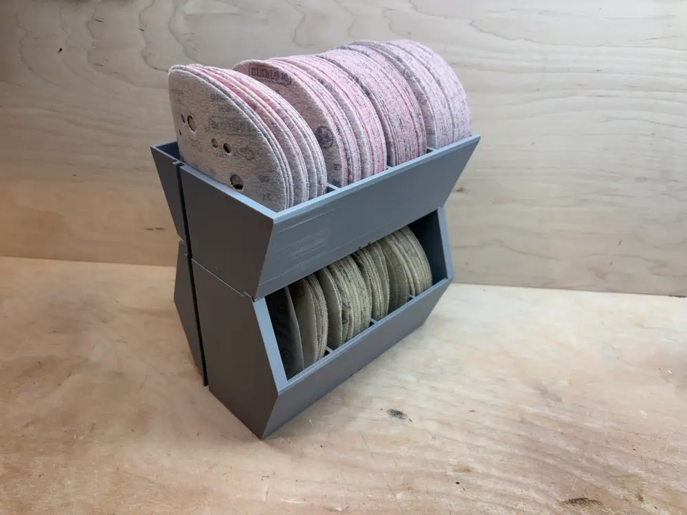 Packout Ammo Can Customizable Sander Insert (AC-MSI) - 5" Sandpaper Locking Lid