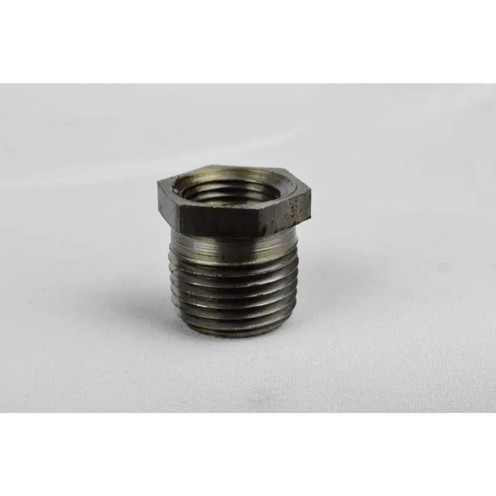 1-1/4" X 3/4" DOMESTIC CHARCOAL MALLEABLE IRON HEX BUSHING-USA