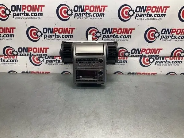 2004 Infiniti V35 G35 Front Center Dash Radio Bezel Trim Oem 23Bevfc