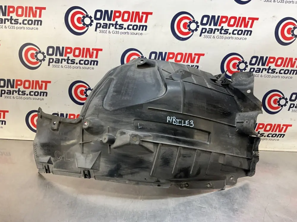 2014 Nissan Z34 370Z Driver Left Front Inner Fender Liner OEM 14BILE3