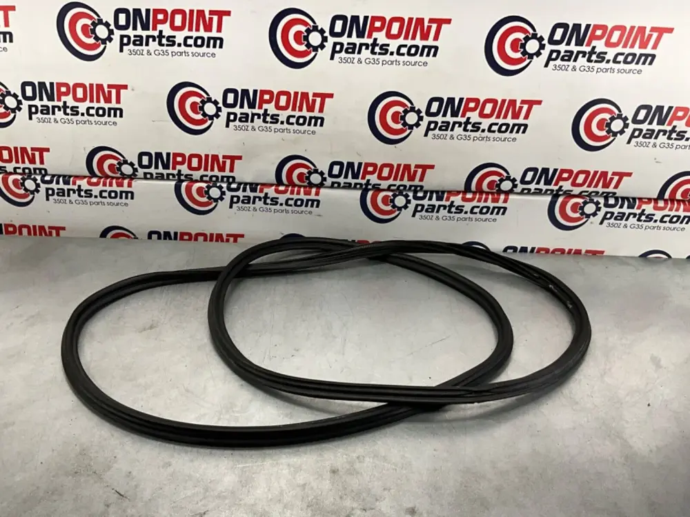 2014 Nissan Z34 370Z Rear Interior Lower Trunk Hatch Seal OEM 14BILEI