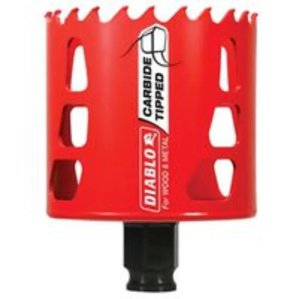2-3/4" DIABLO CARBIDE TIP HOLE SAW