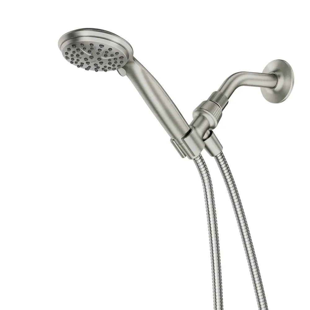 6-Setting Attune Hand-Held Shower Head, Textured Nickel