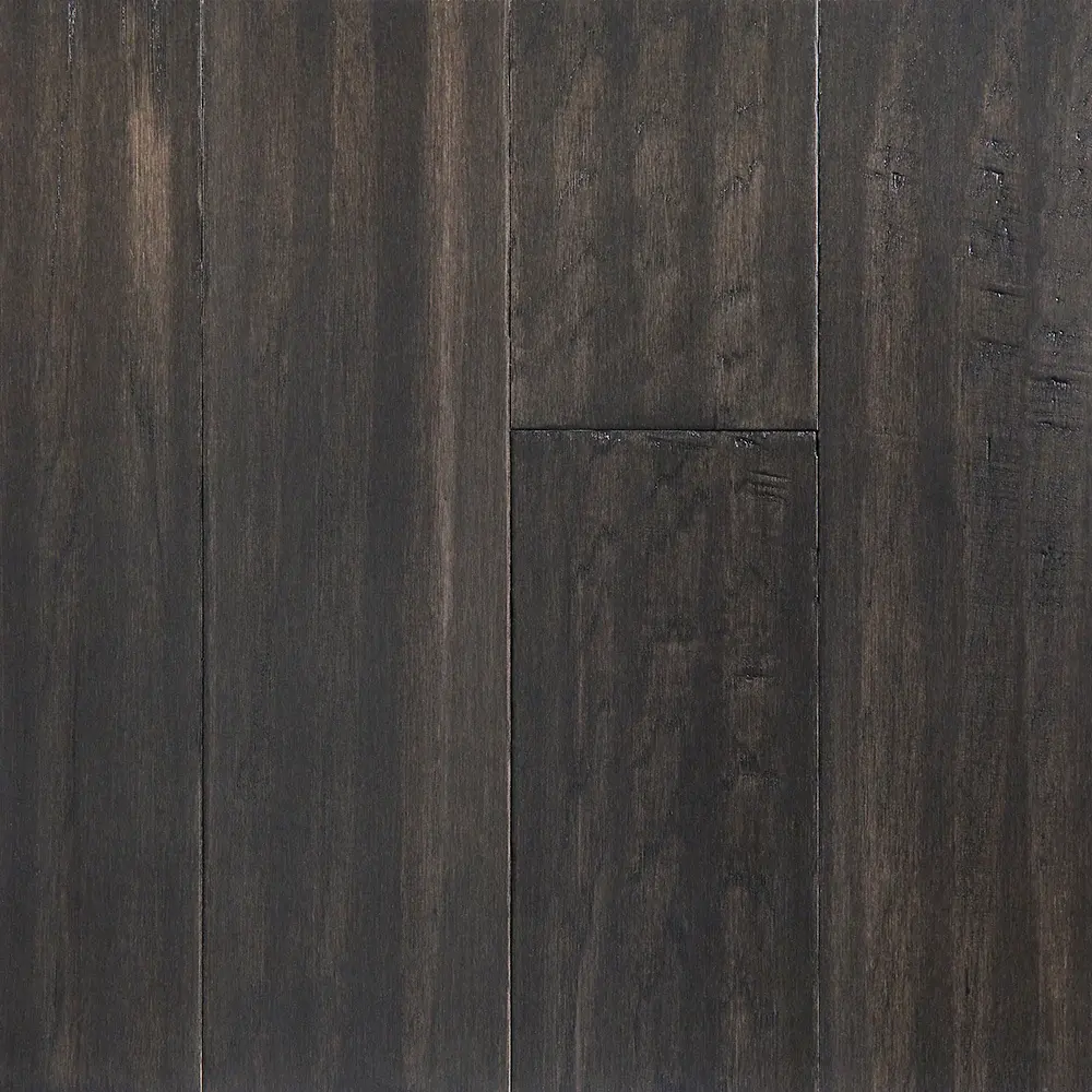 7mm Shadow Gray Watertight Engineered Hardwood Flooring 5 . Wide x Varying Length Long