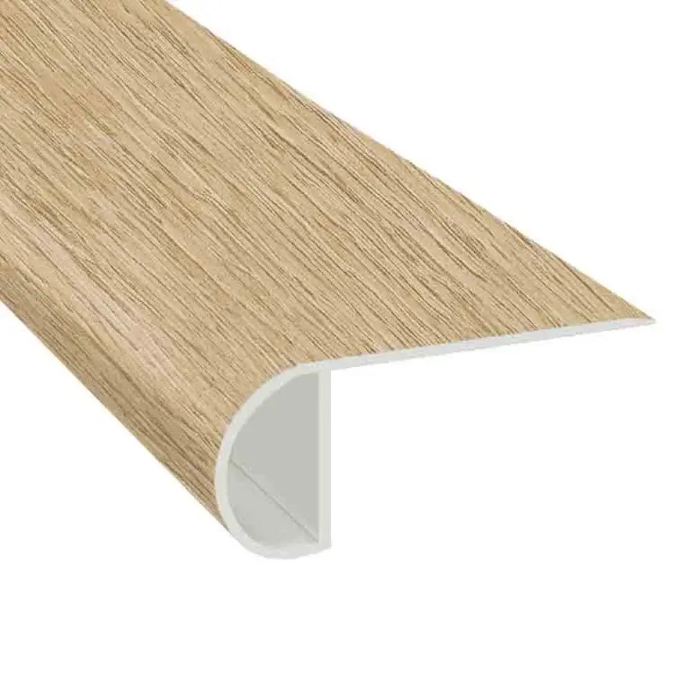 Beachside 1.03 . Dense x 2.23 . Width x 94 . Length Vinyl Overlap Stair Nose Molding