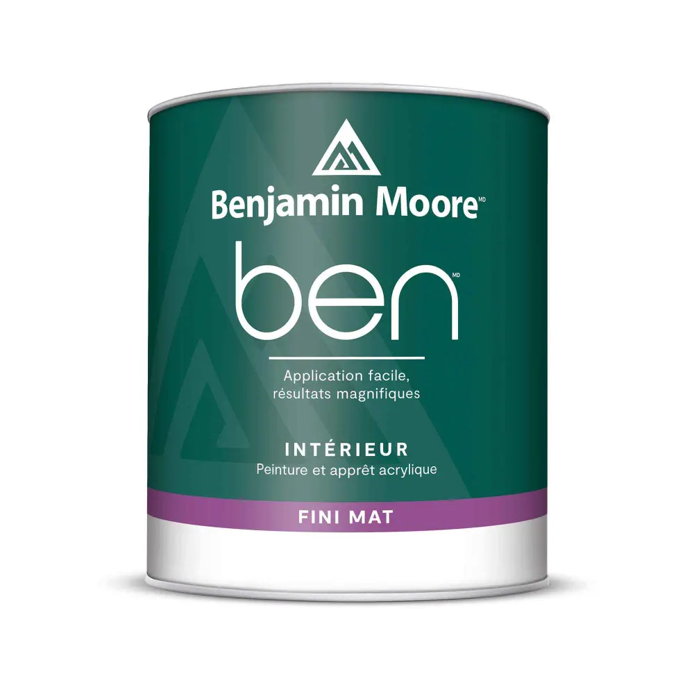 Ben Interior Paint and Primer Dull Base 4, 946 ml