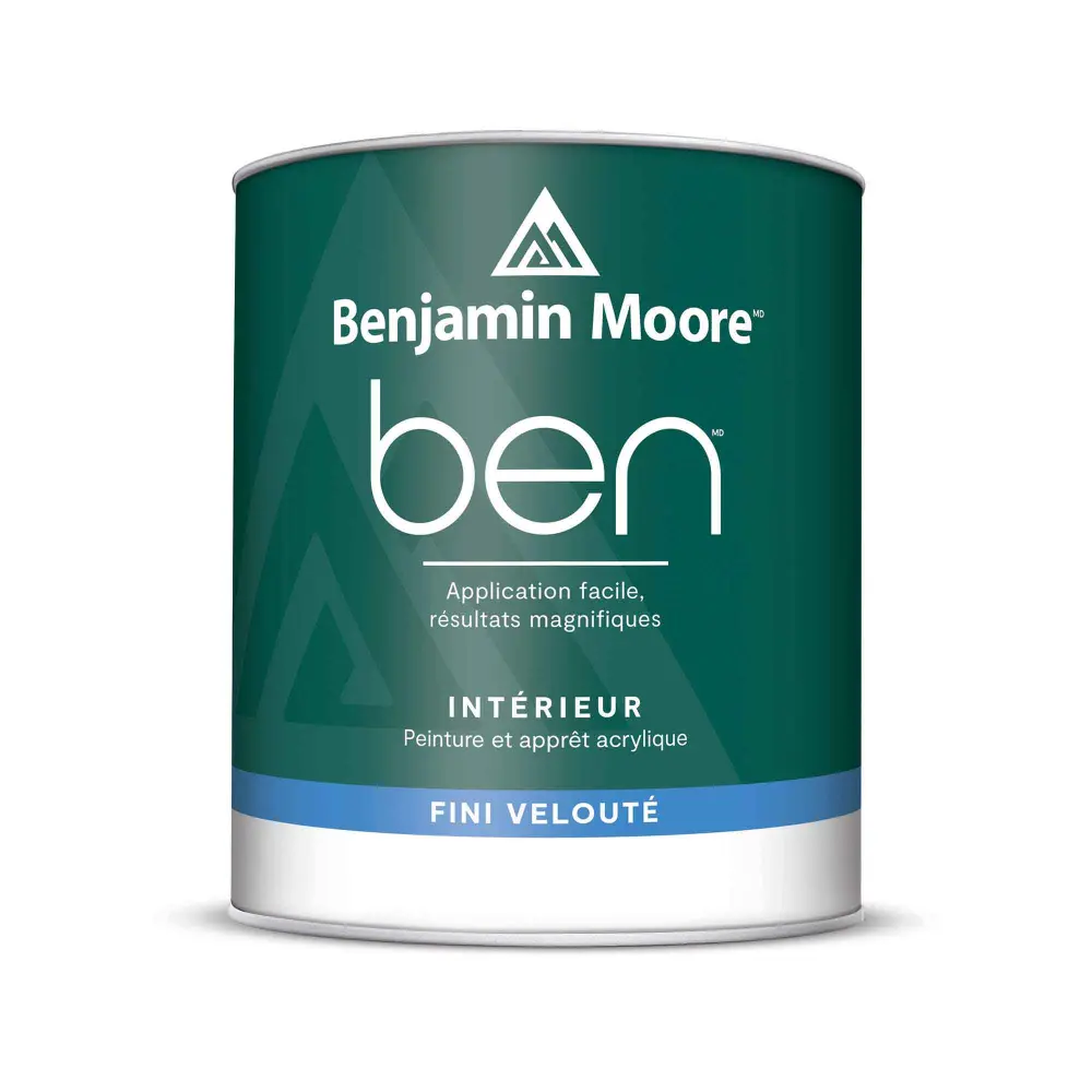 Ben Interior Paint and Primer Eggshell Chalk, 946 ml