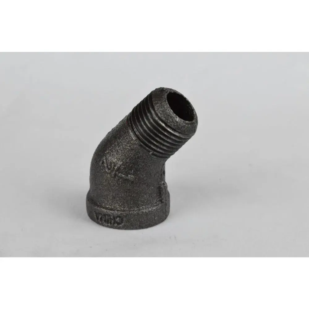 1 1/2 BLK 45 ELBOW