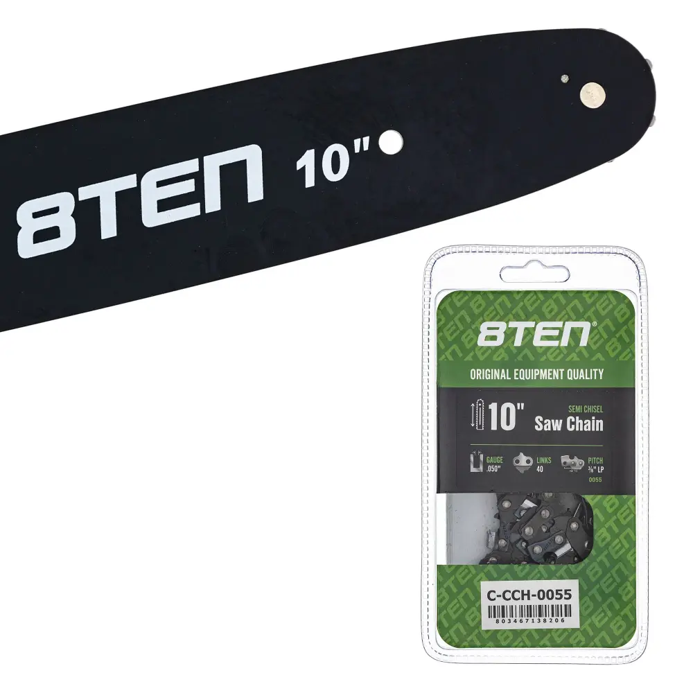 Chainsaw Bar & Chain Place 10 Inch Echo