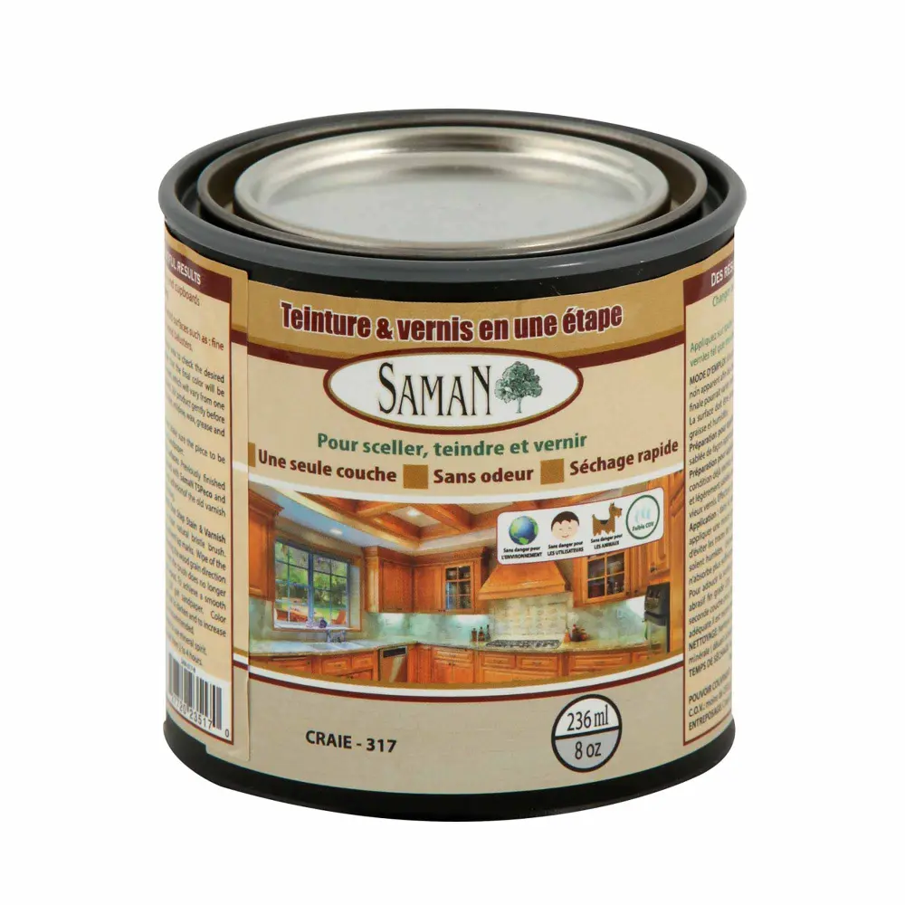 Chalk One Step Wood Stain and Varnish, 236 ml