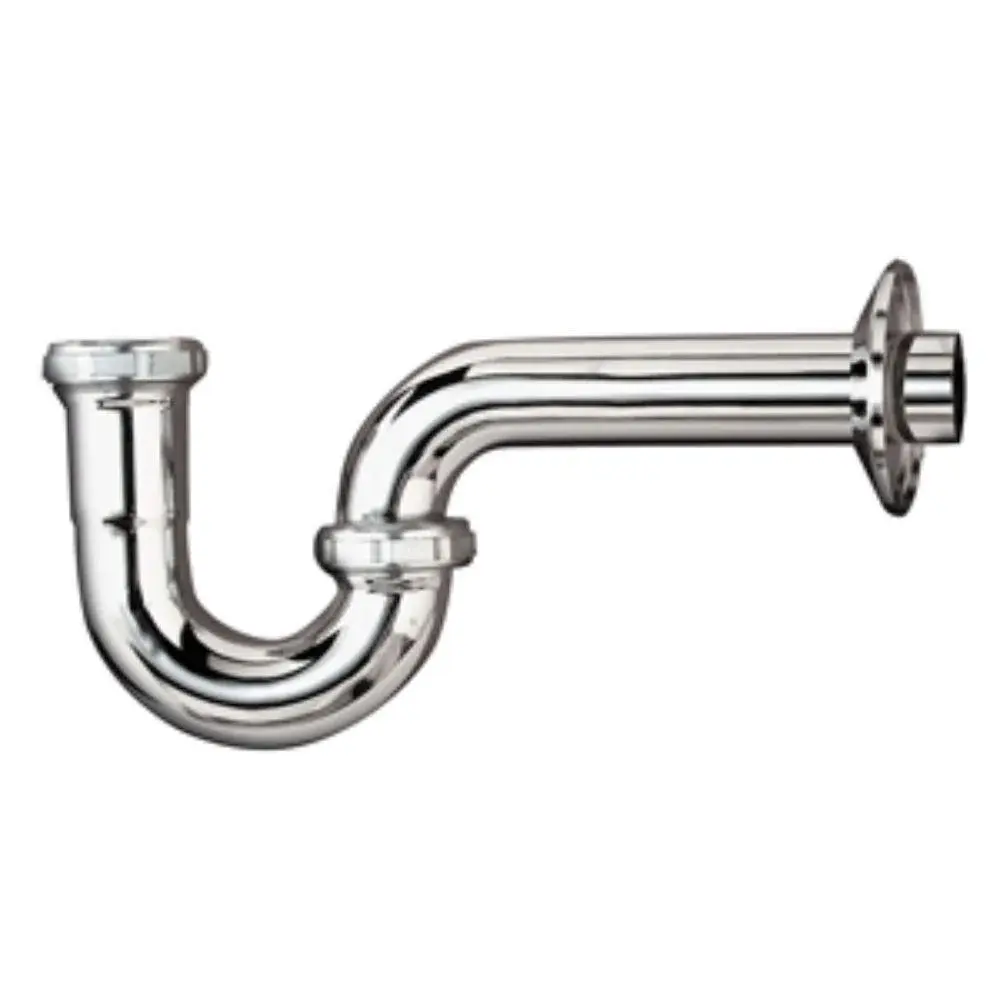 1 1/4" CHROME P-TRAP