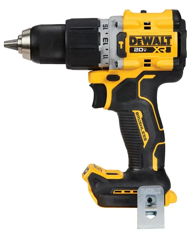 DEWALT XR Series DCD805B Hammer Drill Driver, Tool Only, 20 V, 1/2 Chuck, Keyless, Ratcheting Chuck