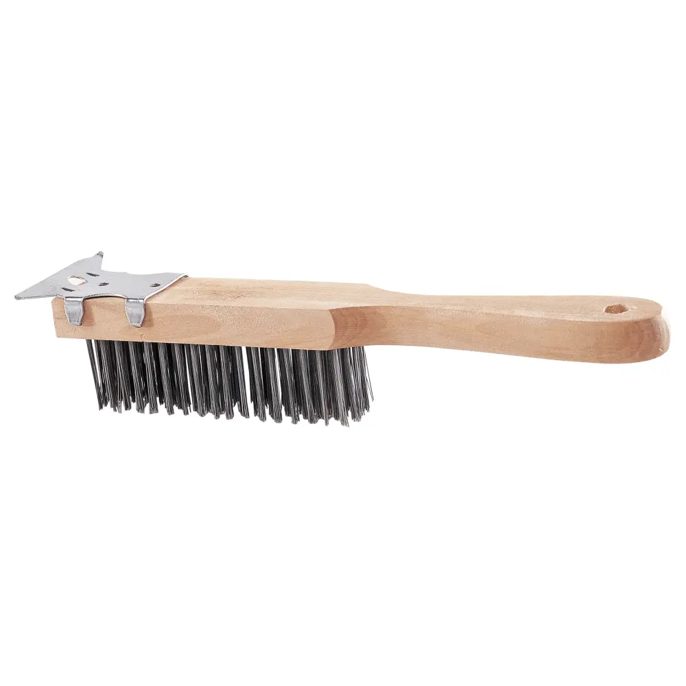 1 1/2'' (3.8 cm) Extra Sturdy High Carbon Steel Brush Scraper