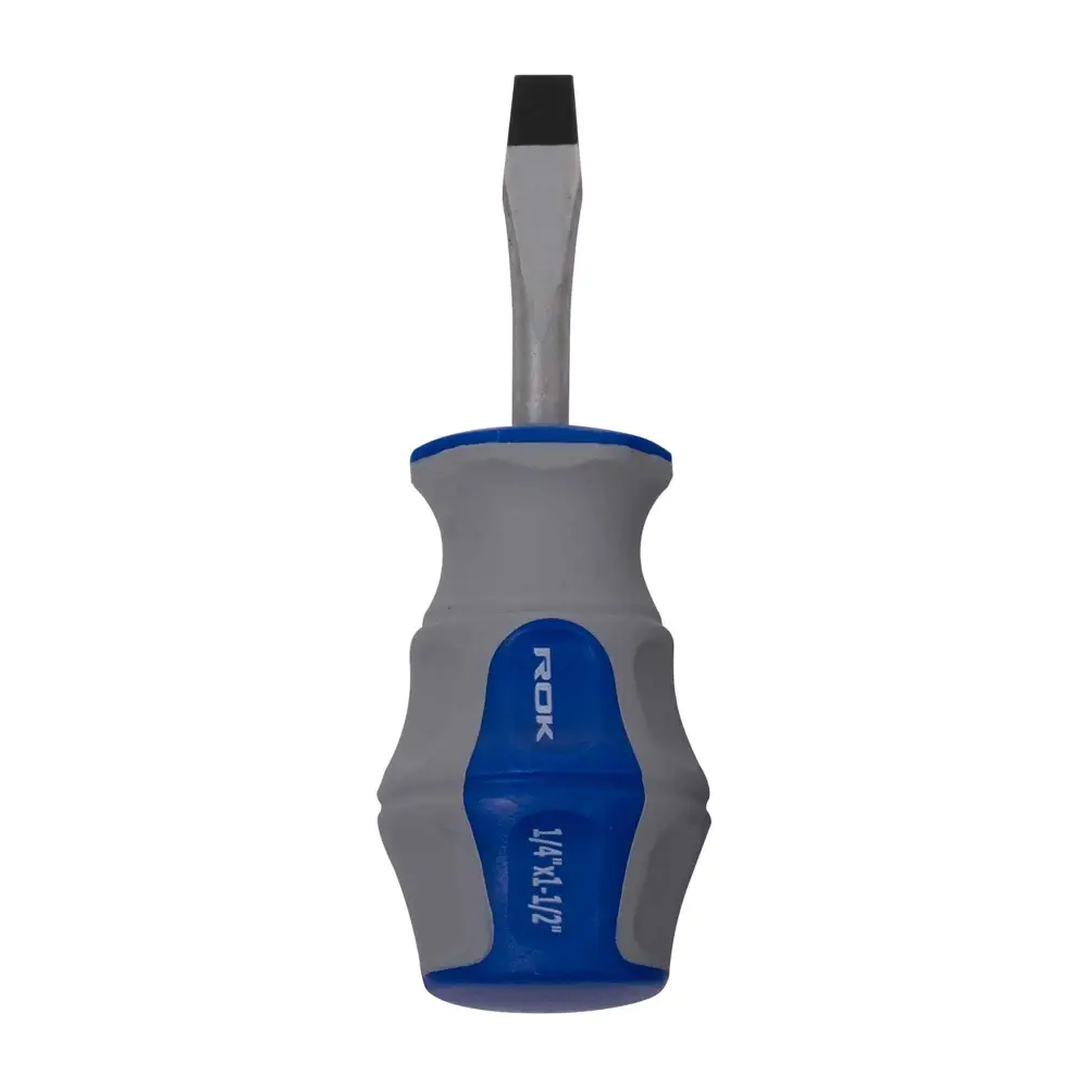 Flat Screwdriver Magnetic Tip, 1/4" x 1-1/2"