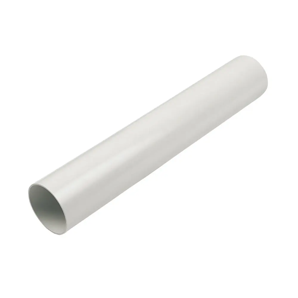 FloPlast 68mm Round Downpipe 2.5 Metre Pearl