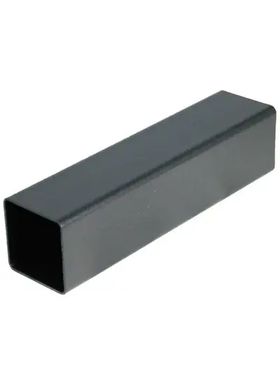 FloPlast Cast Iron Effect Square Down Pipe 65mm x 2.5 Metre