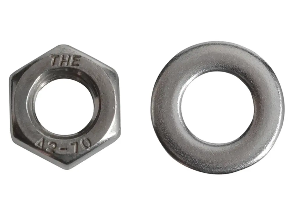 Forgefix Hexagonal Nuts & Washers A2 Stain-resistant Steel M8 Forgepack 12
